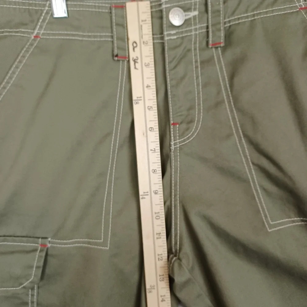 True Religion  Cargo Pants Mens 31 Olive Green Utility 34x32